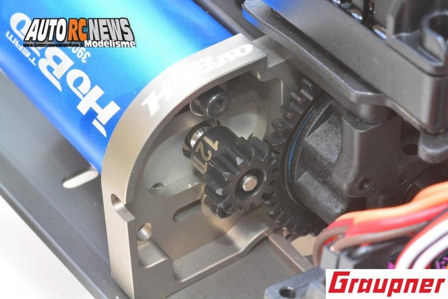 hobao hyper tt elektro truggy 1/10 brushless réf : 90183.rtr distribué par graupner.