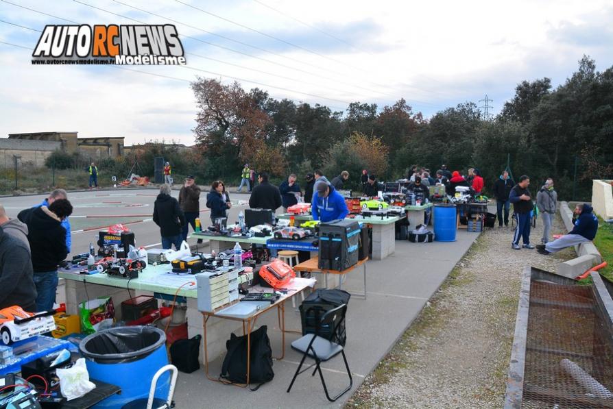 reportage de la 2ème manche du mini racing tour de provence à orange le 13 décembre 2015.