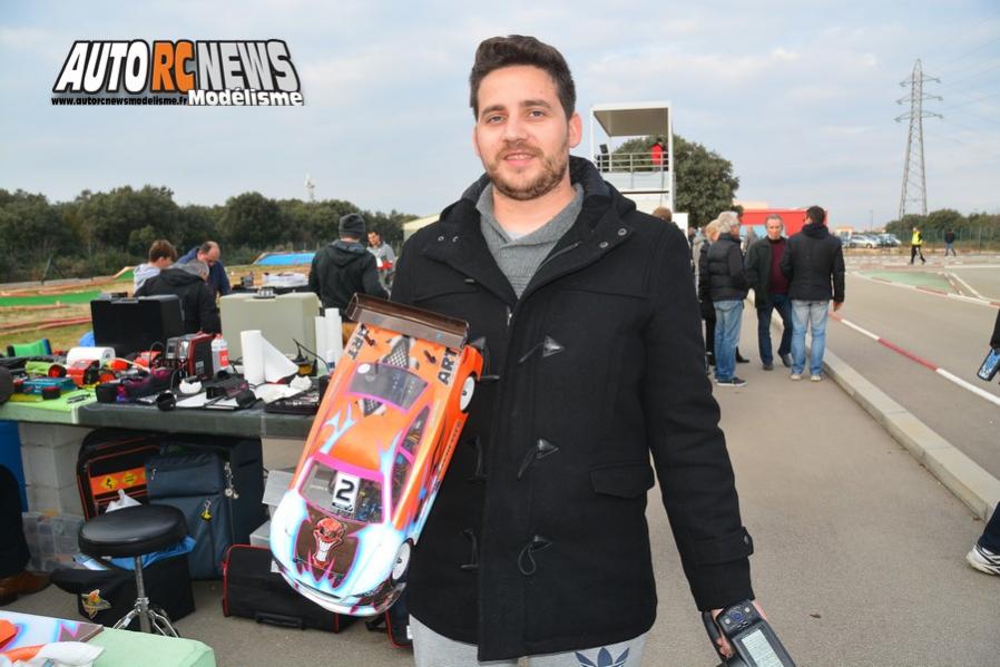 reportage de la 2ème manche du mini racing tour de provence à orange le 13 décembre 2015.