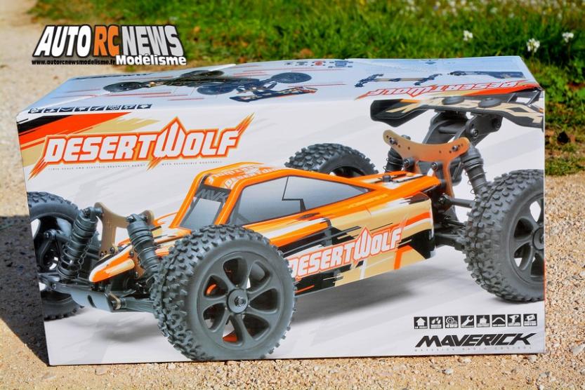 essai du maverick desertwolf brushless tt 1/8 réf : mv12901 distribué par avio et tiger