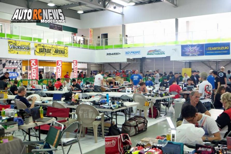 bruno coelho champion du monde tt 1/10 électrique 4 wd à yatabe arena au japon sur xray.