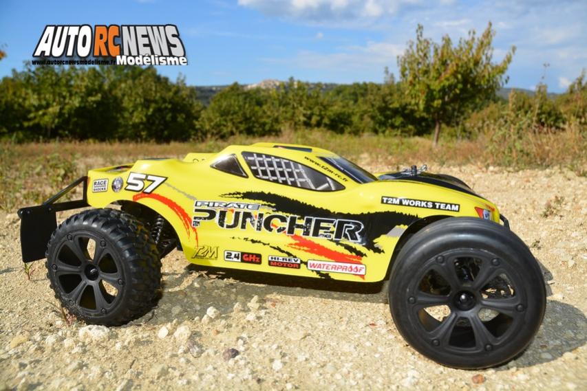 VOITURE RADIOCOMMANDEE PIRATE PUNCHER T4922 T2M RACING TRUCK 1