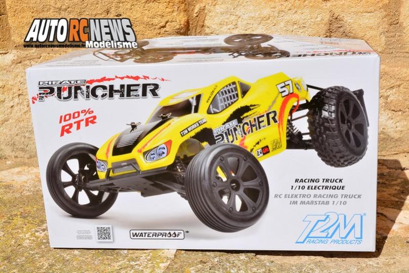 essai du pirate puncher t2m réf : t4922 nouveau tt 1/10 électrique brushed distribué par t2m à faulquemont.