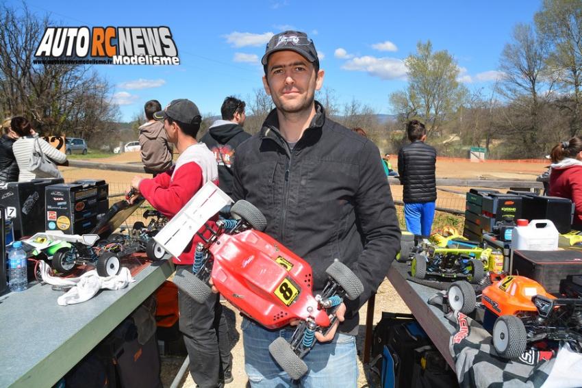 course open promo brushless tt 1/8ème thermique à apt au club pegase rc racing le dimanche 5 avril 2015.