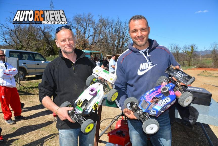 course open promo brushless tt 1/8ème thermique à apt au club pegase rc racing le dimanche 5 avril 2015.