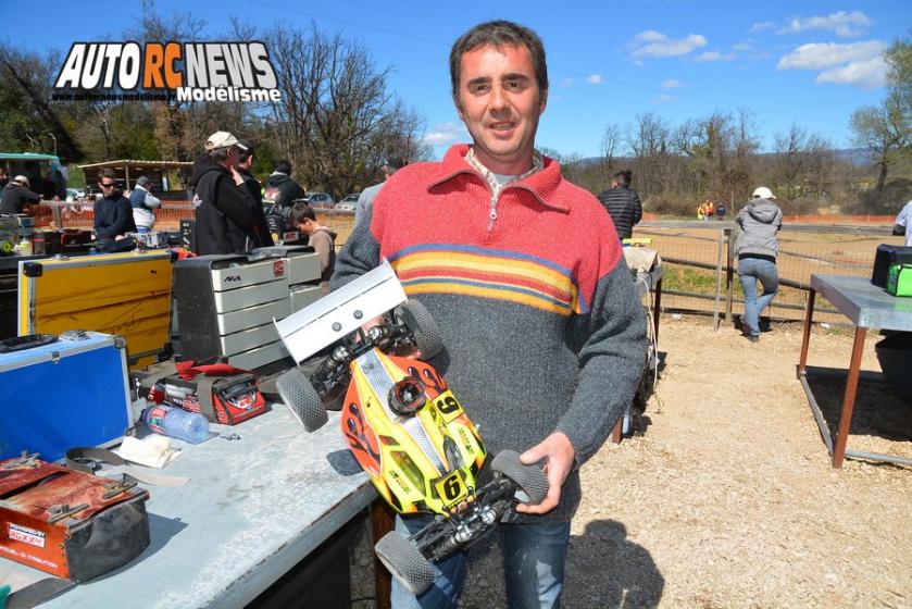 course open promo brushless tt 1/8ème thermique à apt au club pegase rc racing le dimanche 5 avril 2015.