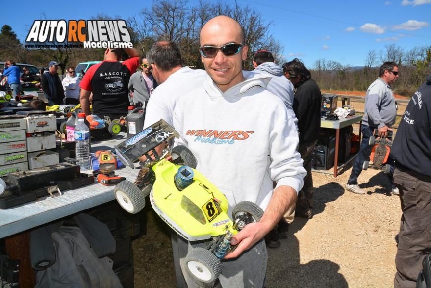 course open promo brushless tt 1/8ème thermique à apt au club pegase rc racing le dimanche 5 avril 2015.