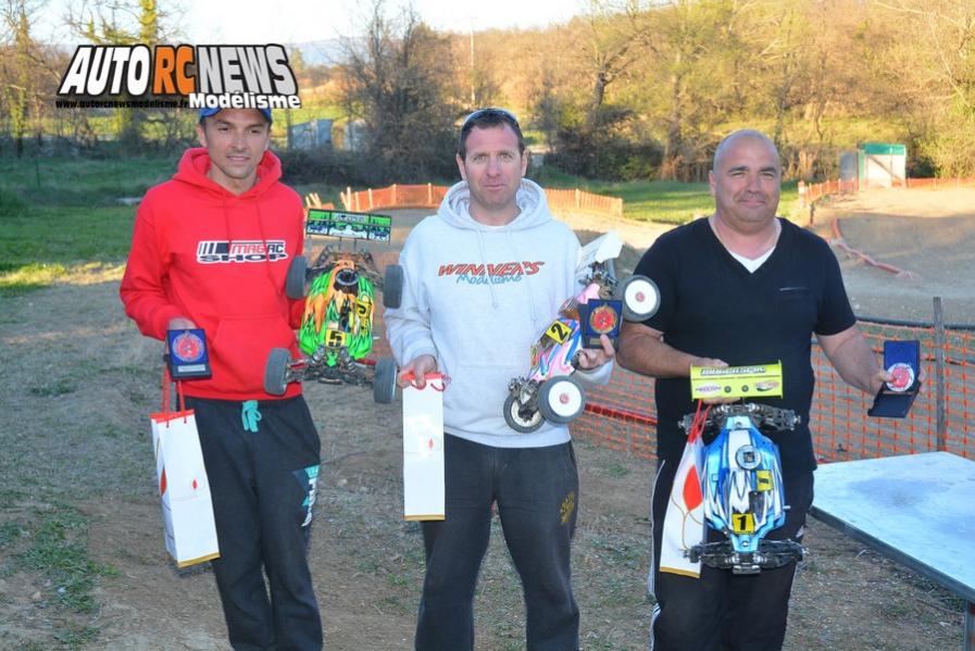 course open promo brushless tt 1/8ème thermique à apt au club pegase rc racing le dimanche 5 avril 2015.