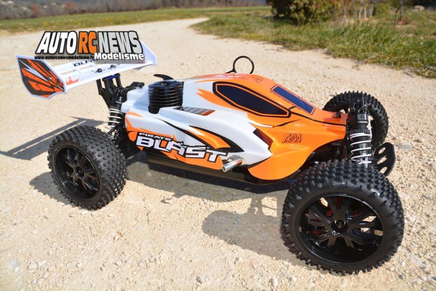 test t2m pirate blast réf : t4917 tt 1/10 thermique quatre roues motrices distribué par t2m à faulquemont.