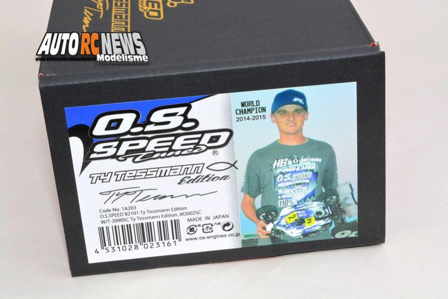 os speed b2101 ty tessmann edition réf : s12175ty qui a remporté le world tt 1/8 2014 à messine en italie