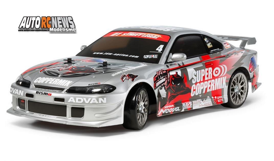 tamiya nismo coppermix silvia drift spec réf : 58612 réalisée sur base châssis tt 02d tamiya nismo coppermix silvia drift spec réf : 58612 réalisée sur base châssis tt 02d