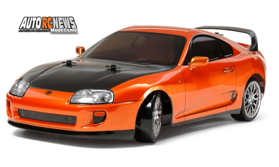 tamiya toyota supra drift spec réf : 58613 sur base châssis de tt 02d. tamiya toyota supra drift spec réf : 58613 sur base châssis de tt 02d.