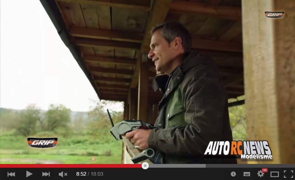 le carson virus 4.0 v21 rtr réf 500204031 a été testé par mathias malmedie sur rtl2 dans l'émission grip