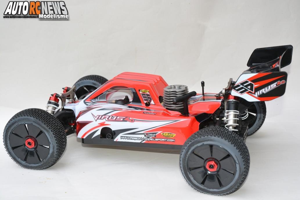 carson virus 4.0 v21 rtr thermique réf : 500204031 distribué par t2m