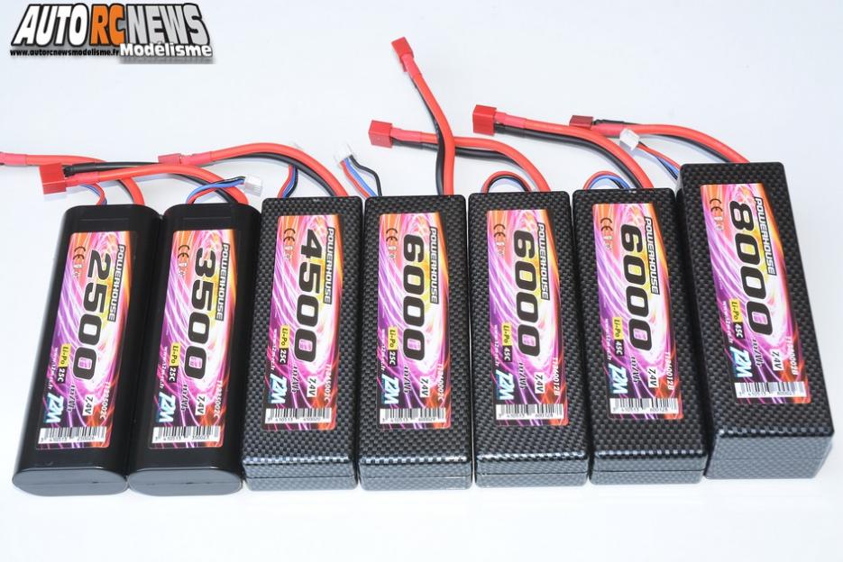 accus lipo t2m powerhouse racing pack, nouvelle gammedistribuée par t2m à faulquemont