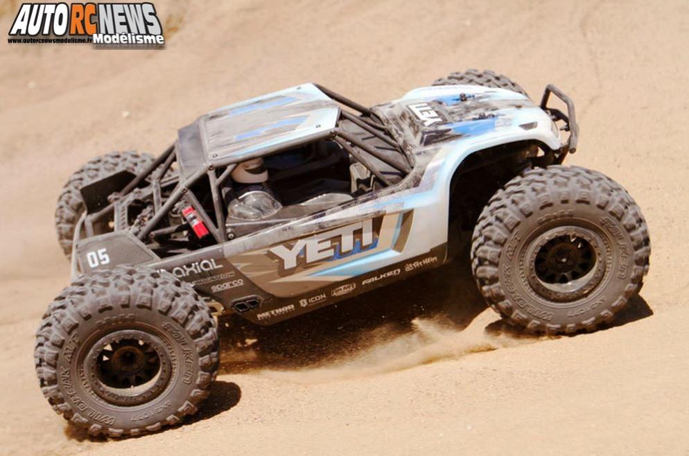 #ax90025 axial yeti rock racer version kit électrique 4wd à l'échelle 10ème