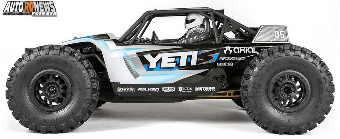 #ax90025 axial yeti rock racer version kit électrique 4wd à l'échelle 10ème