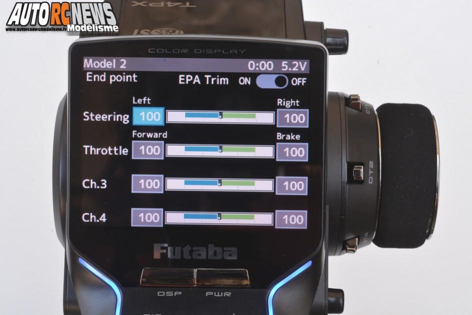 radio futaba 4px réf : futk4905 distribuée par avio et tiger