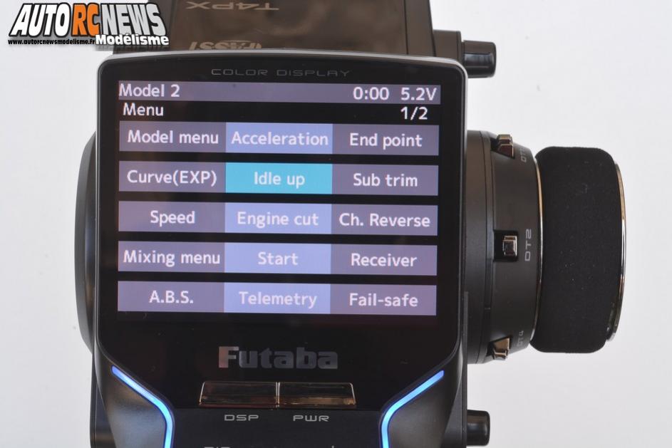 radio futaba 4px réf : futk4905 distribuée par avio et tiger