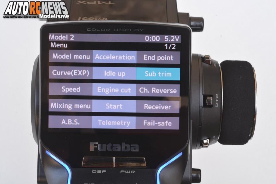 radio futaba 4px réf : futk4905 distribuée par avio et tiger