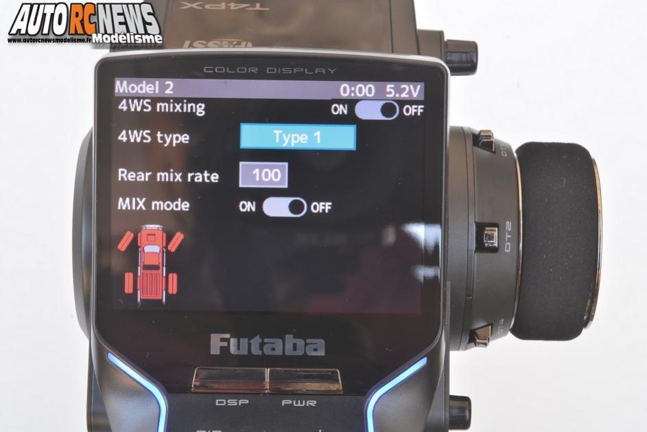 radio futaba 4px réf : futk4905 distribuée par avio et tiger
