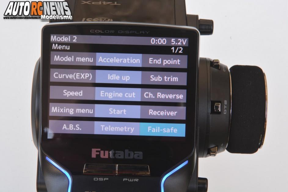 radio futaba 4px réf : futk4905 distribuée par avio et tiger