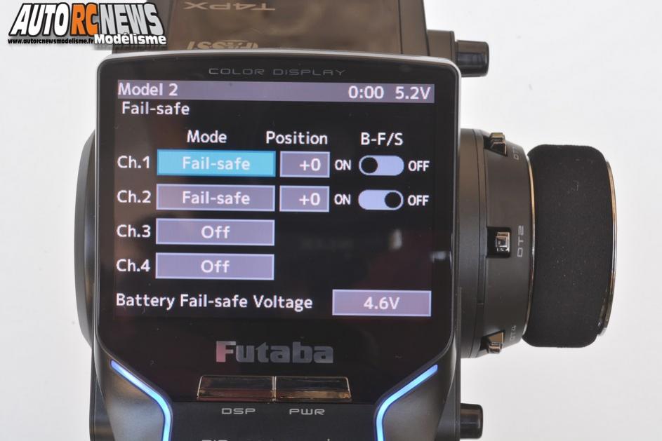 radio futaba 4px réf : futk4905 distribuée par avio et tiger