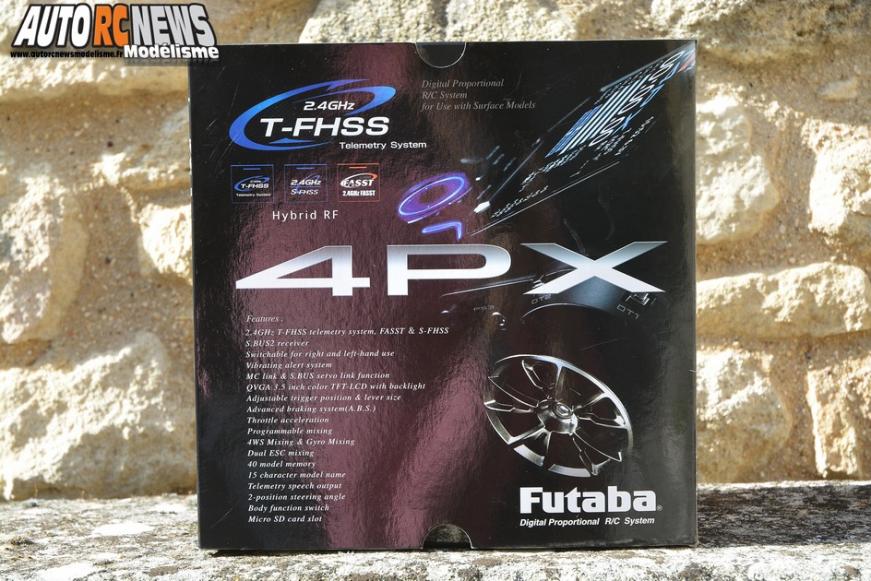 radio futaba 4px réf : futk4905 distribuée par avio et tiger