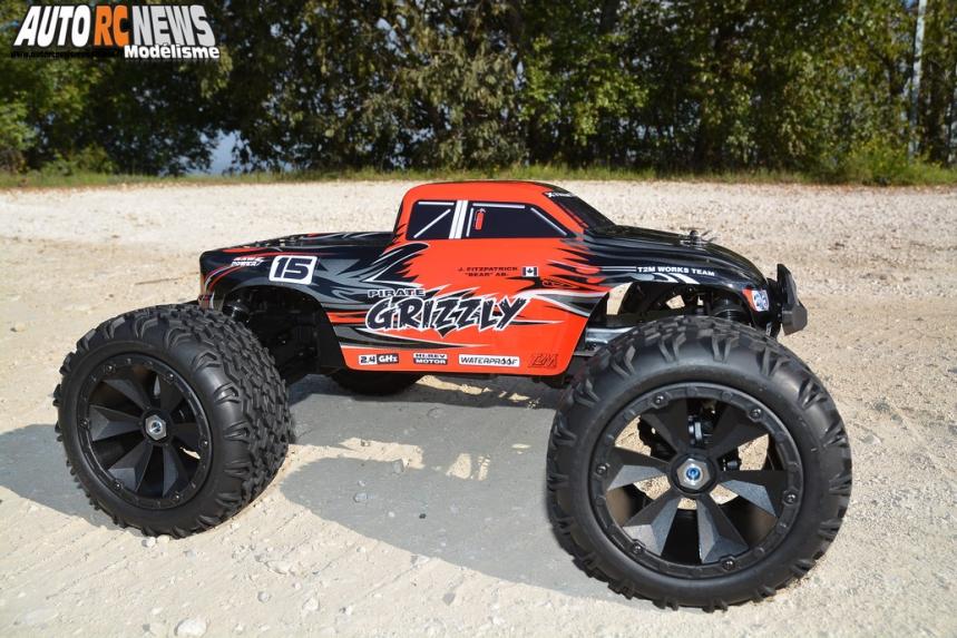 vidéo pirate grizzly t2m réf : t4915 monster truck brushless vidéo pirate grizzly t2m réf : t4915 monster truck brushless