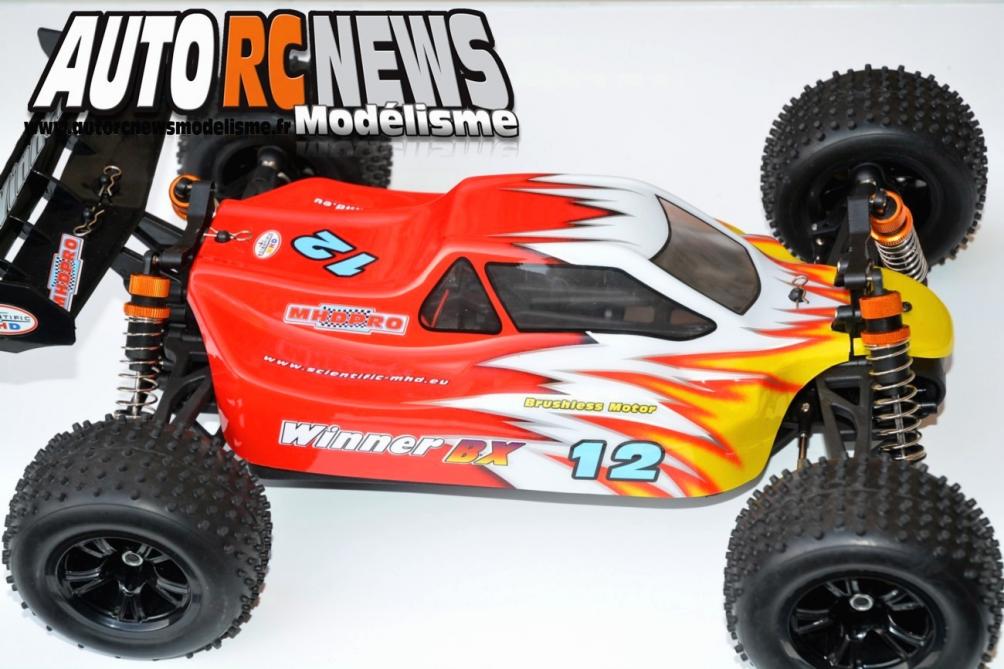winner bx tt 1/10 brushless super size 4 x 4 électique signé mhdpro