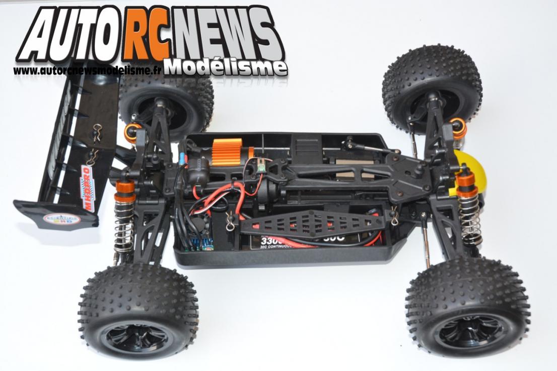winner bx tt 1/10 brushless super size 4 x 4 électique signé mhdpro