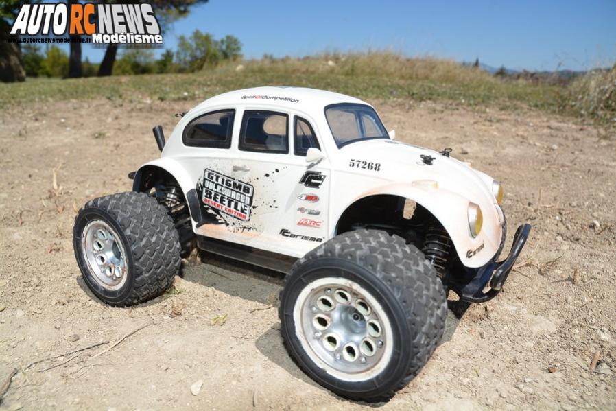 Carisma Volkswagen Beetle Desert GT16 brushless #ca57268. voiture radiocommandée brushless carisma distribuée par imodel.