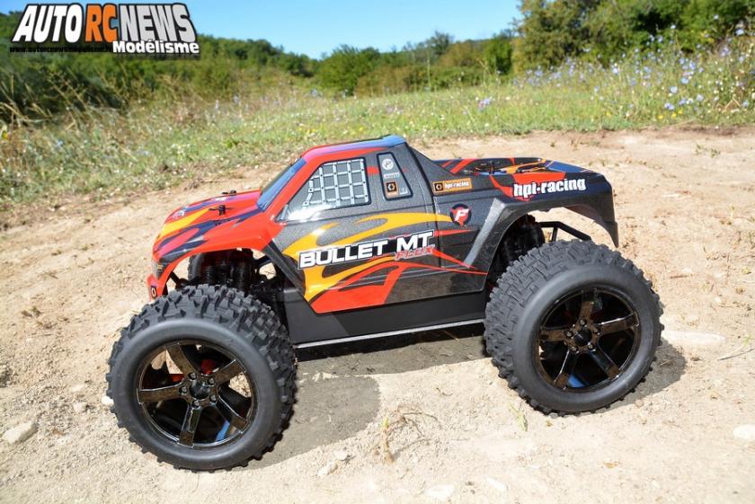 hpi bullet mt flux rtr #107010. nouvelle version 2014 du tt 1/10 brushless.