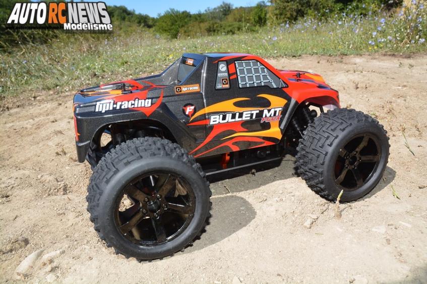 hpi bullet mt flux rtr #107010. nouvelle version 2014 du tt 1/10 brushless.