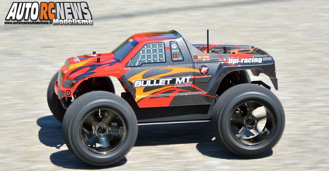 hpi bullet mt flux rtr #107010. nouvelle version 2014 du tt 1/10 brushless.