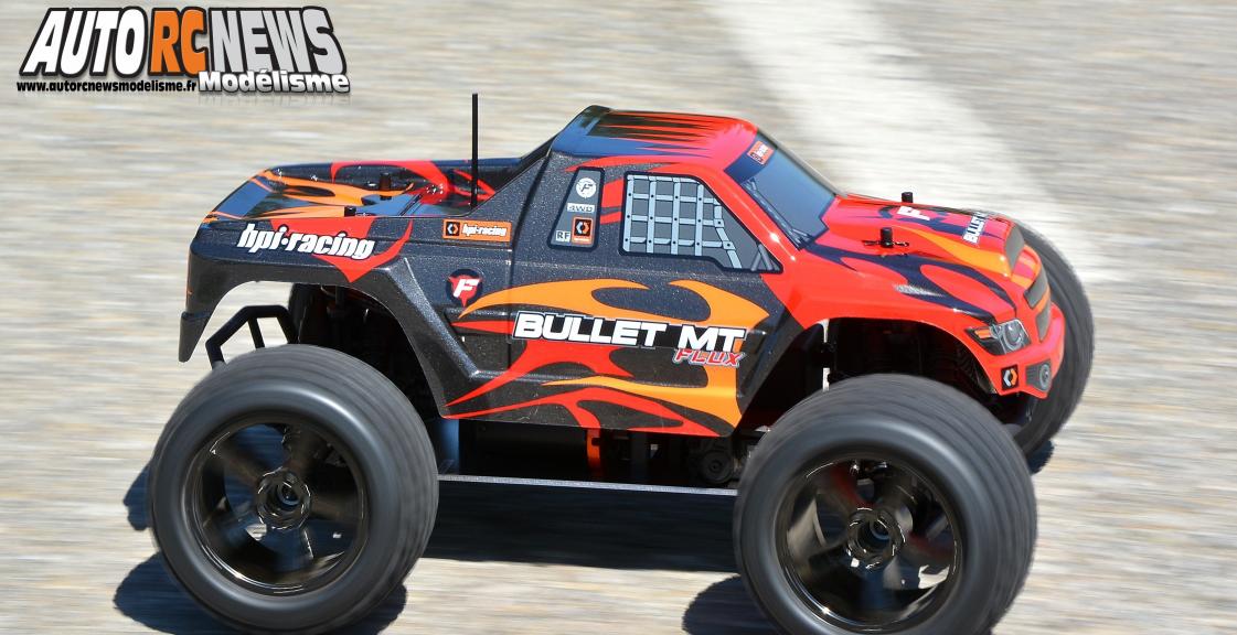 hpi bullet mt flux rtr #107010. nouvelle version 2014 du tt 1/10 brushless.