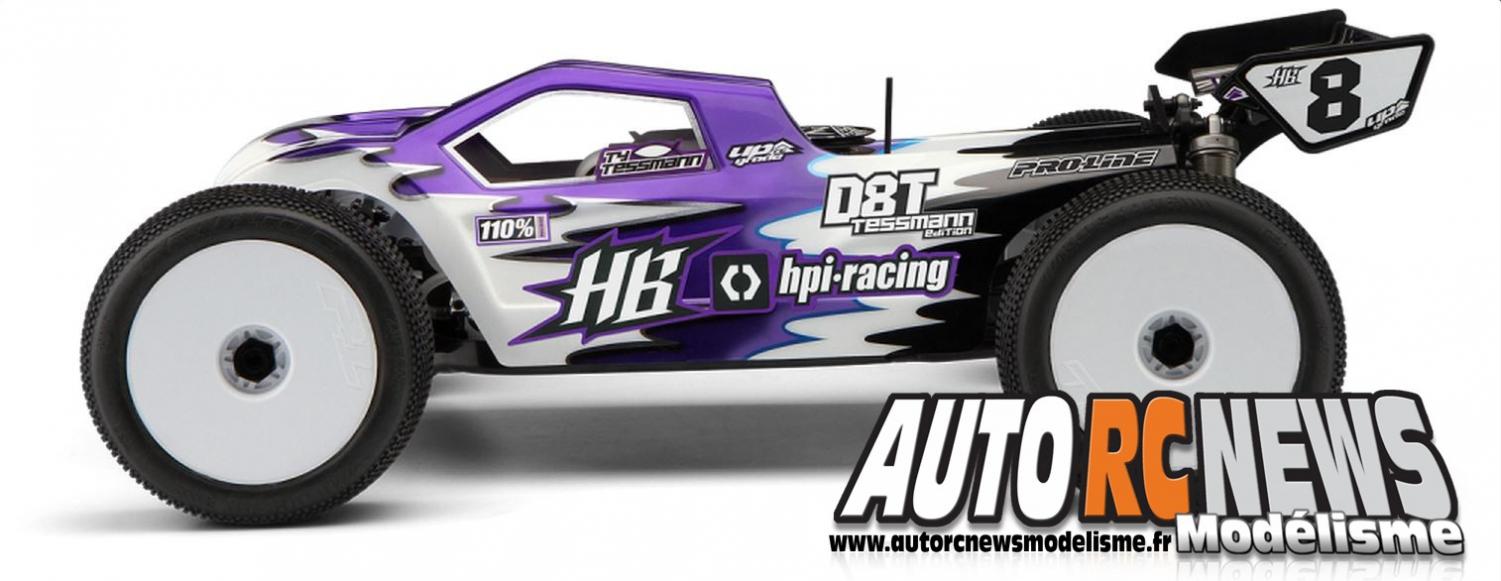 D8T Tessmann Edition #113391 Nouveau truggy HPI racing 1/8ème thermique développé par Ty Tessmann.