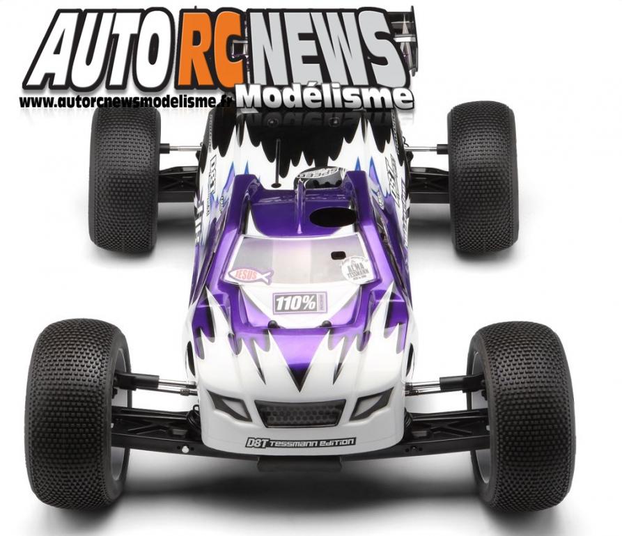 D8T Tessmann Edition #113391 Nouveau truggy HPI racing 1/8ème thermique développé par Ty Tessmann.