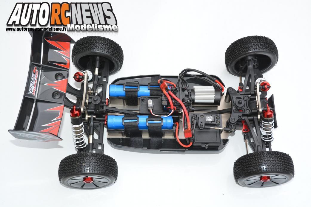 Carson Virus 4.0 Brushless #C500409050 Nouveau TT 1/8ème brushless Carson distribué par T2M.