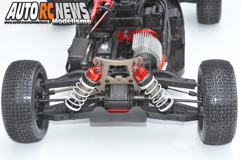 Carson Virus 4.0 Brushless #C500409050 Nouveau TT 1/8ème brushless Carson distribué par T2M.