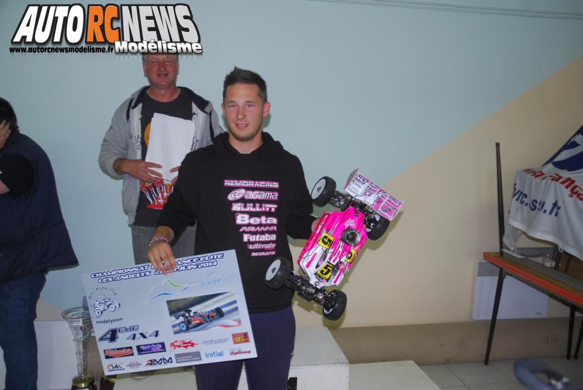CF Elite TT 1/8 Les Andelys. 4ème manche du championnat de france de voitures radiocommandées qui s'est déroulée sur la piste du club maca27 stade rené tomasini, chapeautée par l'association de Modélisme Sportif Andelysien.