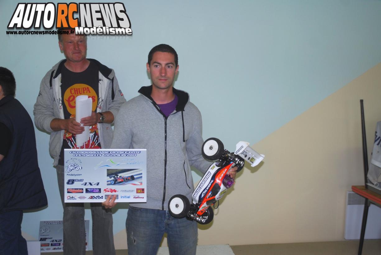 CF Elite TT 1/8 Les Andelys. 4ème manche du championnat de france de voitures radiocommandées qui s'est déroulée sur la piste du club maca27 stade rené tomasini, chapeautée par l'association de Modélisme Sportif Andelysien.