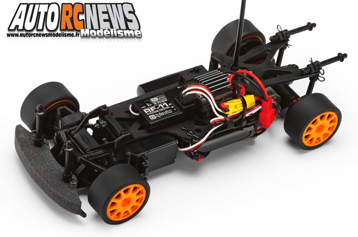 HPI Micro RS4 Subaru WRX STI Bucky Lasek #112465 àl'échelle 1/18ème.