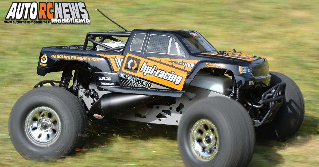HPI Savage XL Octane #109073. monster truck radiocommandé propulsé par un moteur à essence de 15cm3. HPI Savage XL Octane #109073. monster truck radiocommandé propulsé par un moteur à essence de 15cm3.