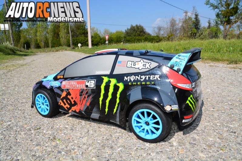 #112715 HPI Ken Block WR8 Flux with Ford Fiesta H.F.H.V. Body. Nouvelle voiture radiocommandée HPI brushless pouvant atteindre les 100 km/heure !
