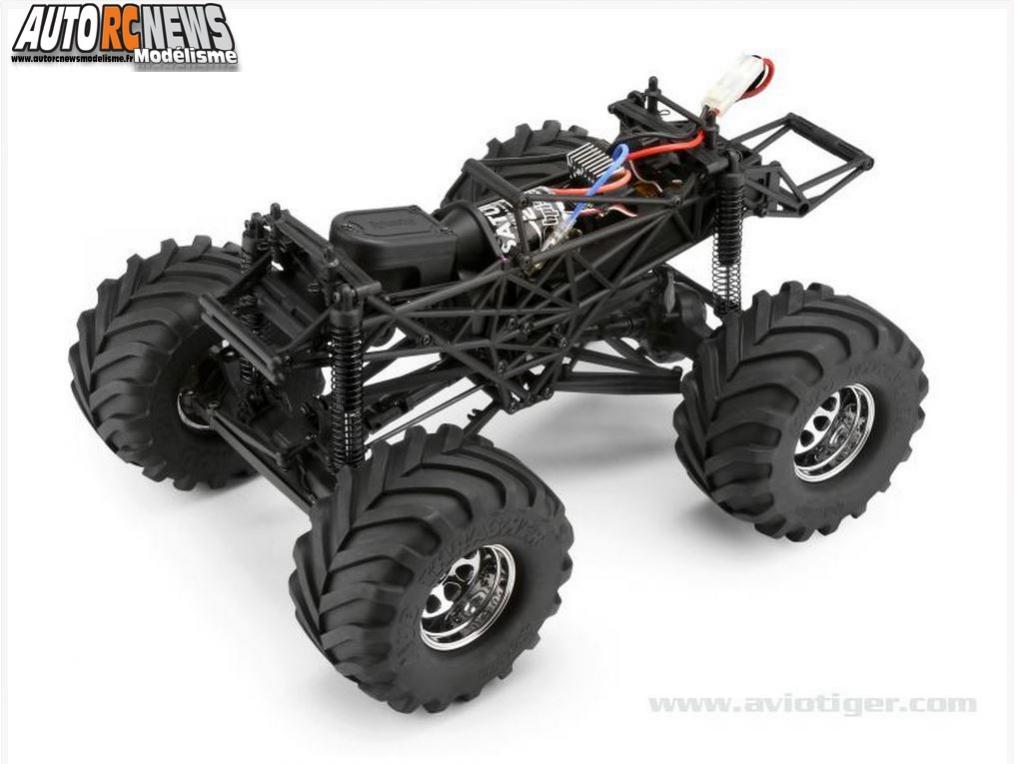 HPI Wheely King 4x4 #106173 nouvelle version 2014 avec nouvelle déco de carrosserie