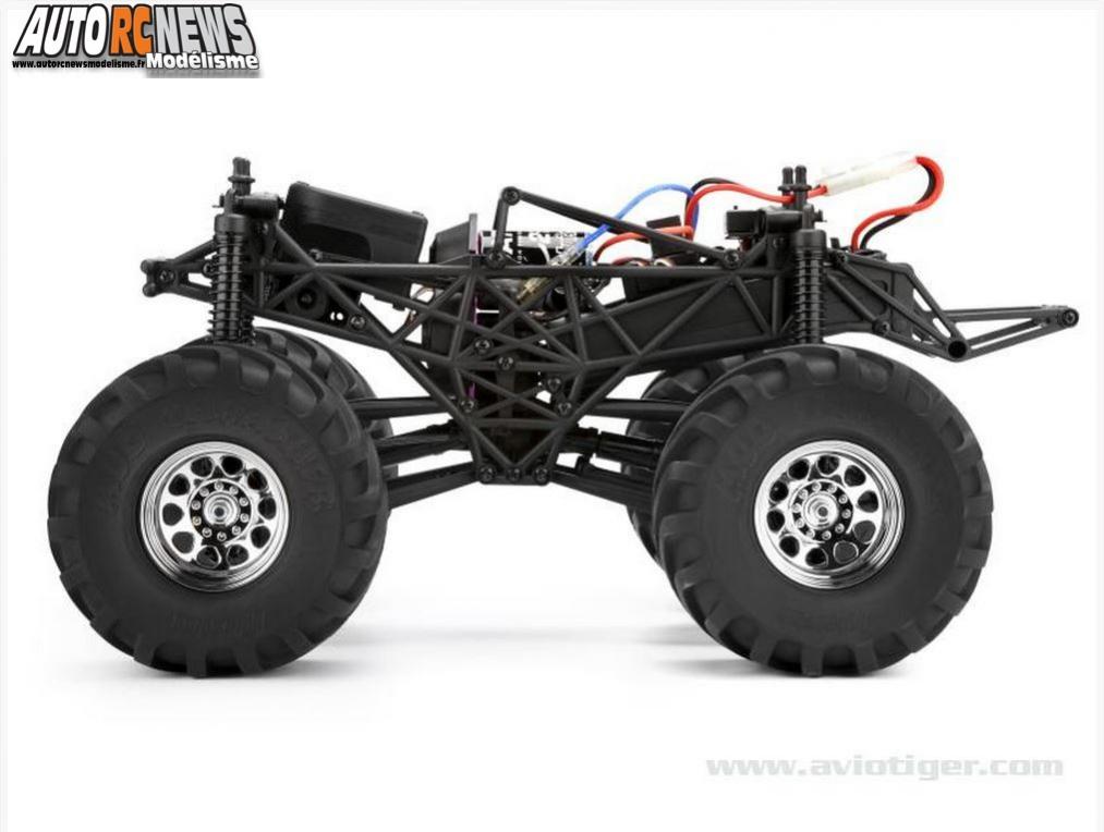 HPI Wheely King 4x4 #106173 nouvelle version 2014 avec nouvelle déco de carrosserie