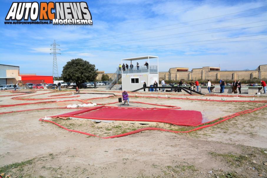 Challenge HPI Orange 16 03 2014 sur la piste avio et tiger d'orange.