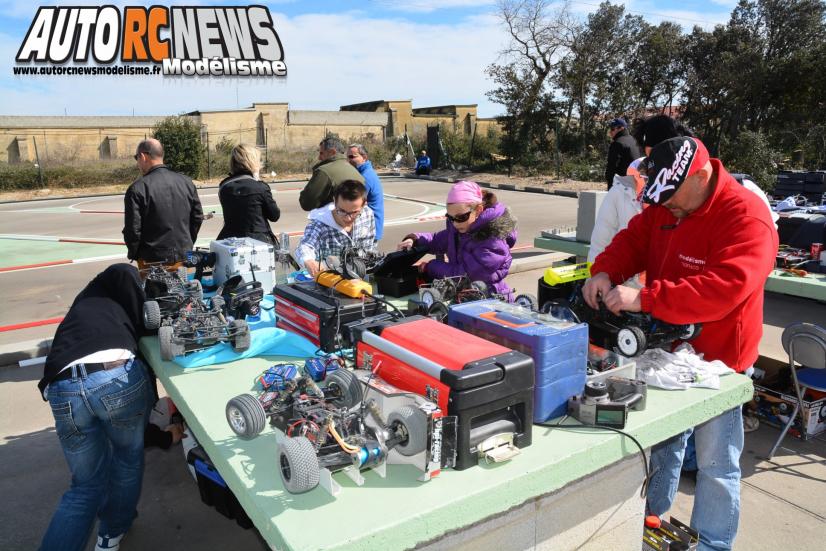 Challenge HPI Orange 16 03 2014 sur la piste avio et tiger d'orange.