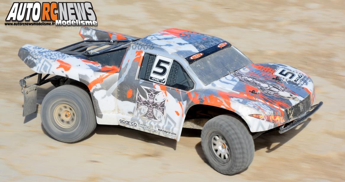 Challenge HPI Orange 16 03 2014 sur la piste avio et tiger d'orange.